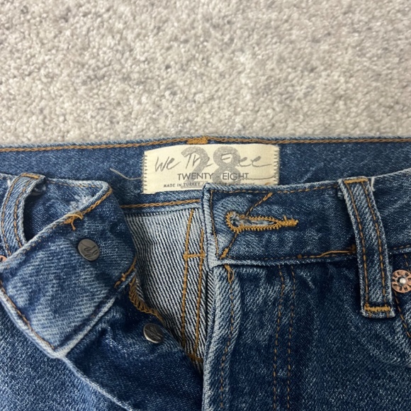 FREE PEOPLE Jean Shorts - Picture 2 of 3